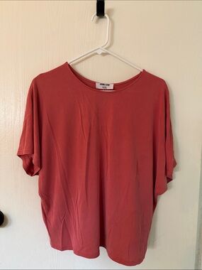 Double Zero Dusty Coral Short Sleeve Women's Tee